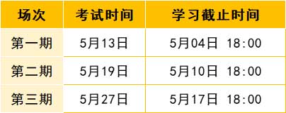 2023年度广东省”建筑五大员” 5月份考试计划！